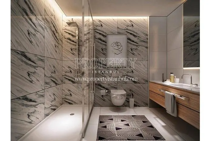 The luxurious bathroom in Lal Bahce