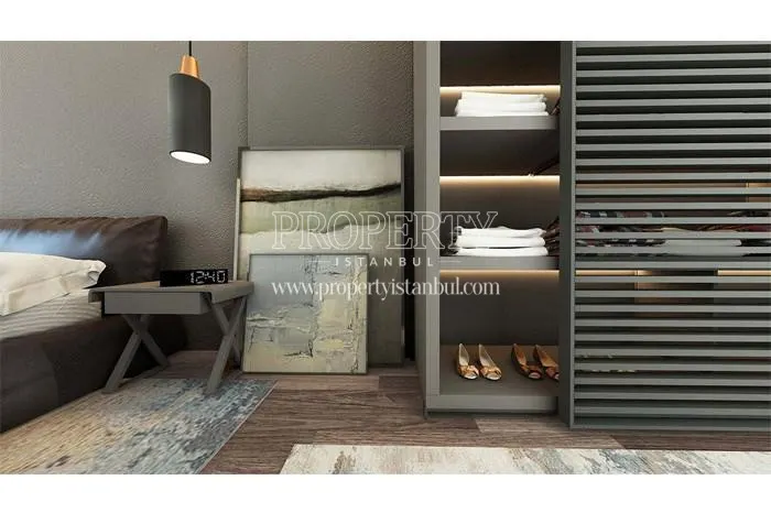 The wardrobe in one of the bedrooms in Lal Bahce