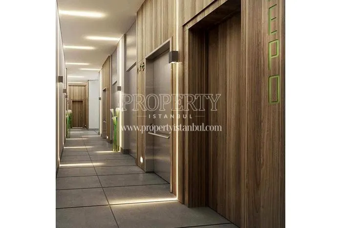The corridor of the Lal Bahce building