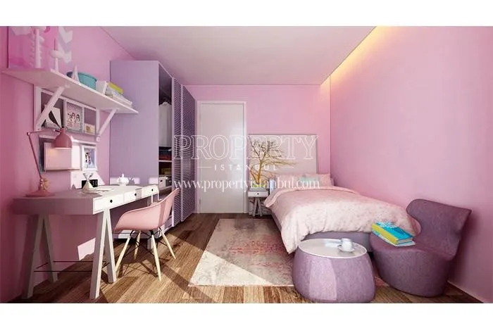 The pink bedroom in Lal Bahce