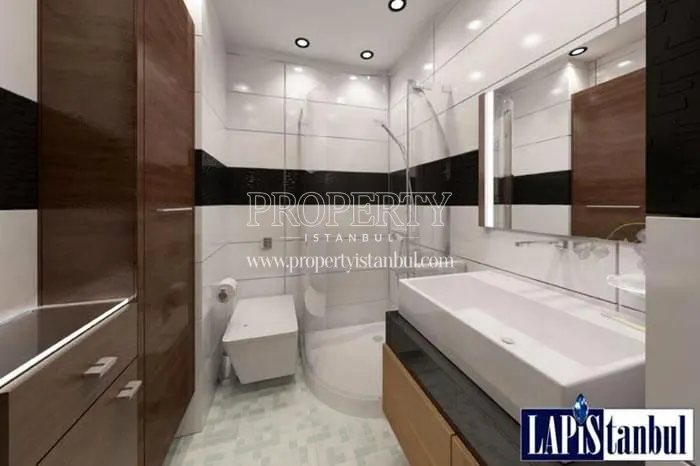 One of the bathrooms in Lapistanbul