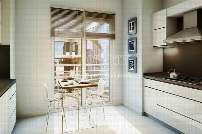 A kitchen in Larus Palas