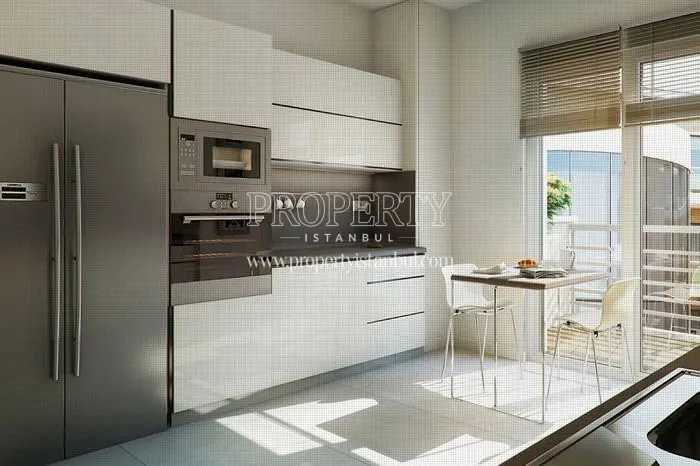 A kitchen in Larus Palas