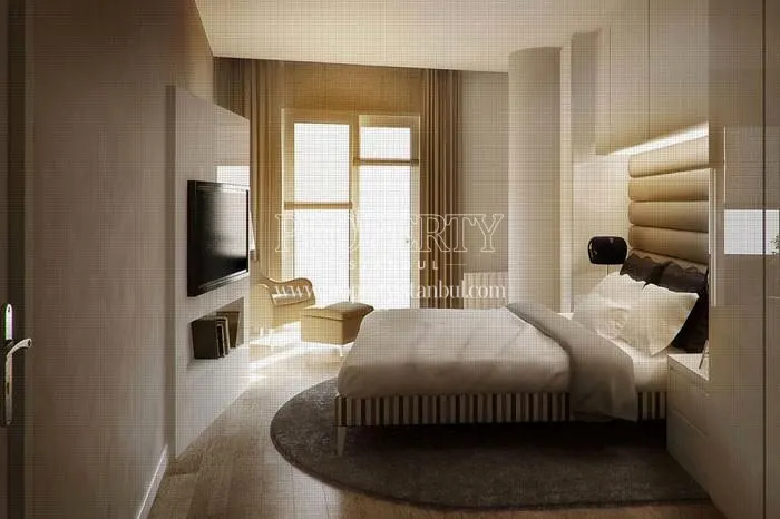 A bedroom in Larus Palas
