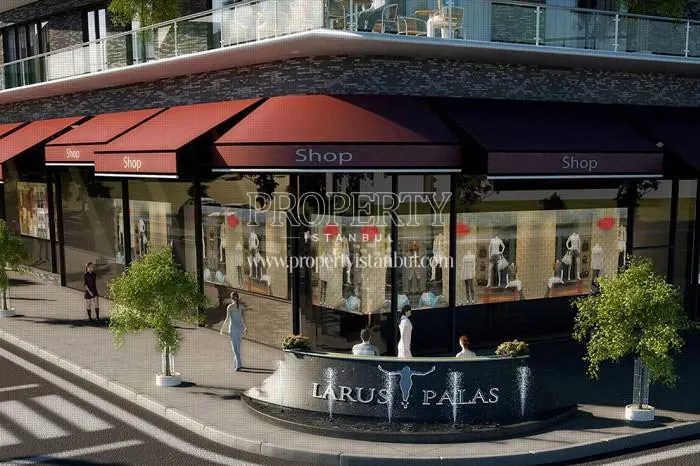 The shops in Larus Palas