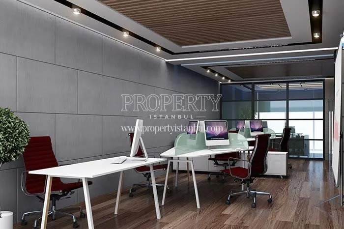 One of the office units in Lea Caglayan