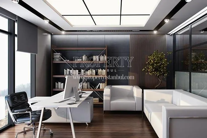 One of the office units in Lea Caglayan
