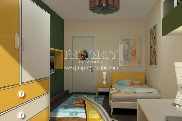 One of the bedrooms in Lekule