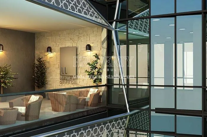 The lobby of Levent Life Office