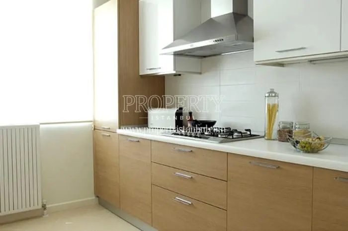 One of the kitchens in Lidya Flats
