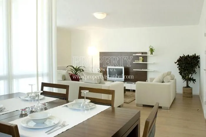 One of the living rooms in Lidya Flats
