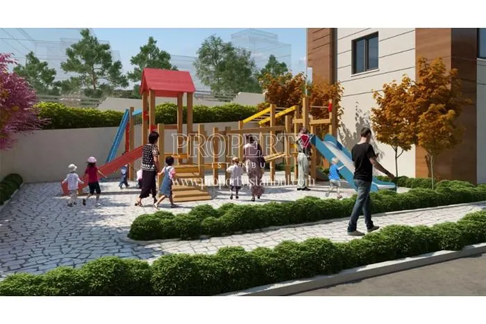 Playground for children in Lilyum Towers Kartal