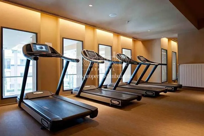 Gym in L'ist Istinye Suites