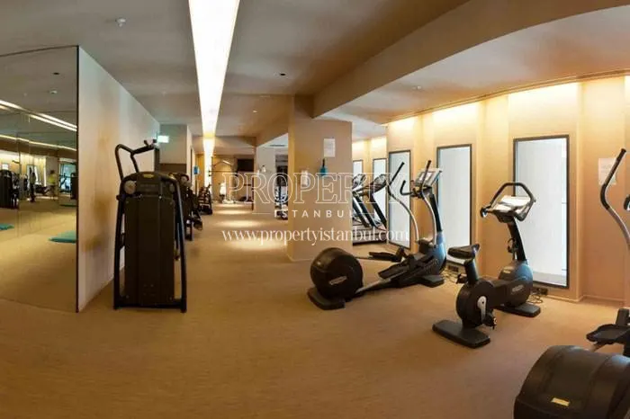 Gym in L'ist Istinye Suites