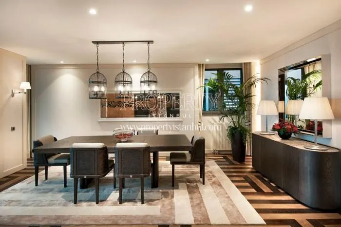 One of the living rooms in L'ist Istinye Suites