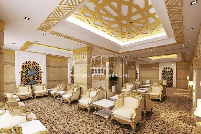 Luxury lobby in Livza Mahmutbey
