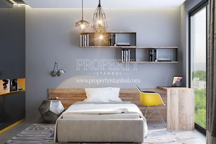One of the bedrooms in Luxera Meydan