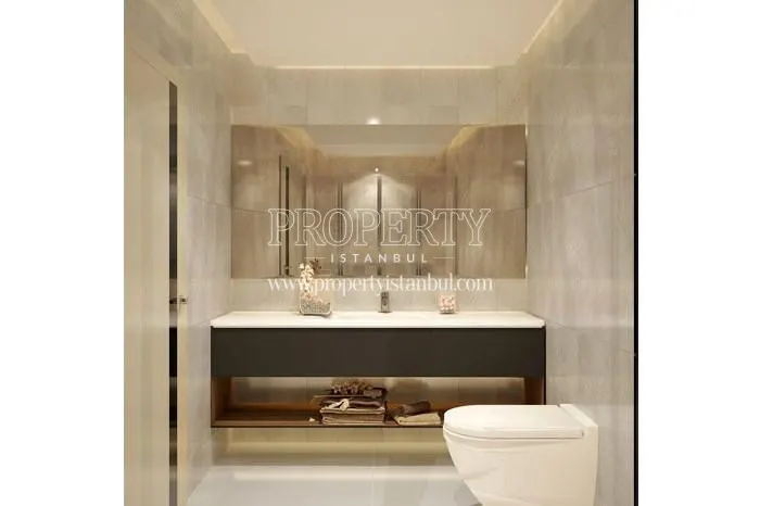 Small bathroom in Luxera Meydan