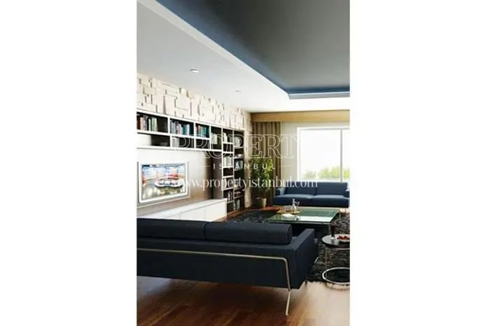 One of the living rooms in Luxera Residence