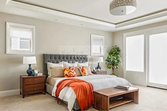 One of the master bedrooms in Luxera Residence