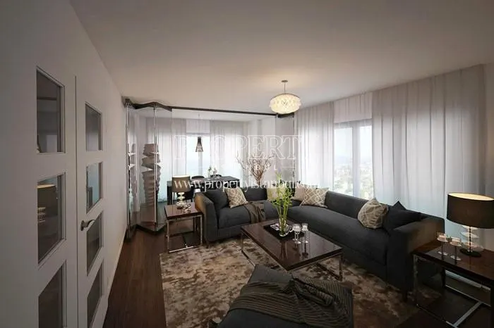 One of the living rooms in Luxera Yenibosna