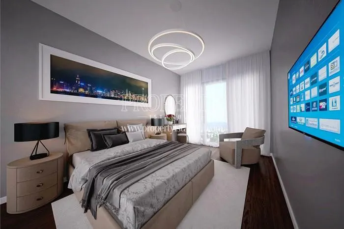 One of the master bedrooms in Luxera Yenibosna