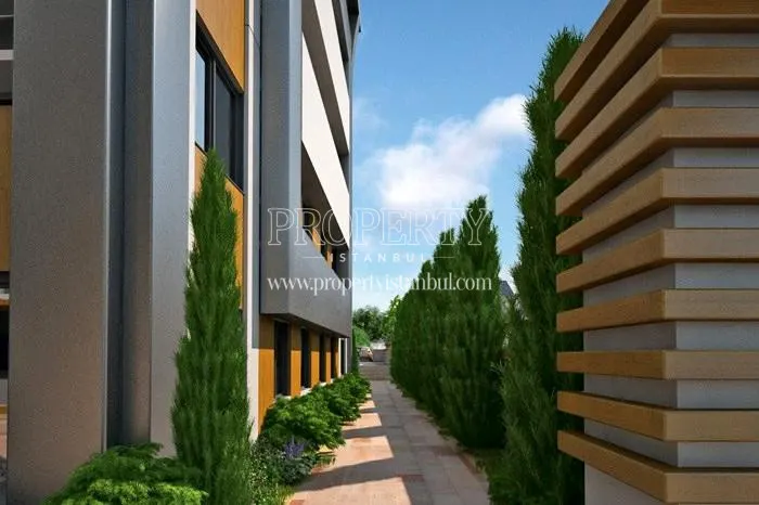 Walking track in the MCG Panorama Muratcesme project