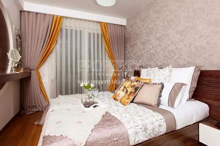 One of the master bedrooms in MNG Blue Boutique