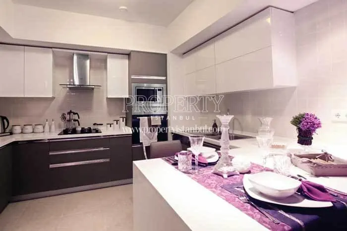 One of the kitchens in MNG Blue Boutique