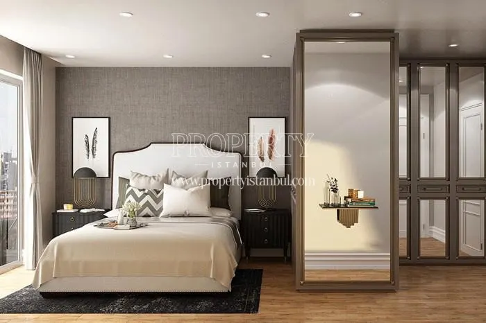 One of the bedrooms in MOD Bahcelievler
