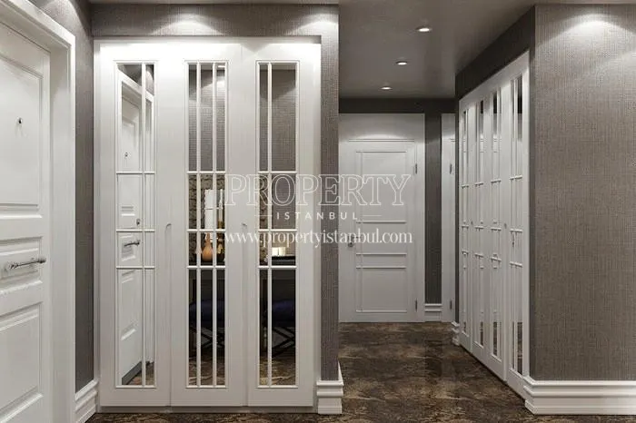 The interior of the apartments in MOD Bahcelievler