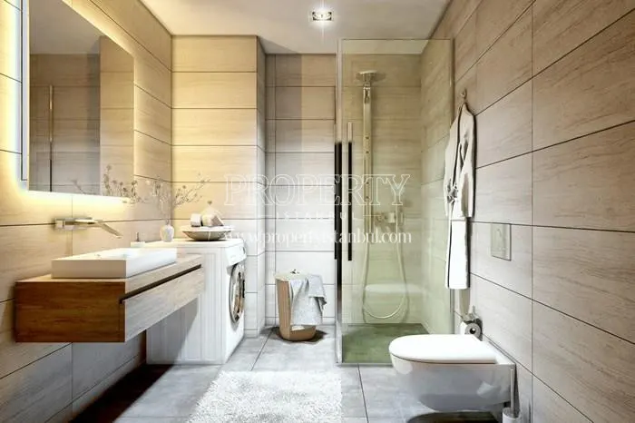 One of the bathrooms in MaaNaa 19 Fenerbahce