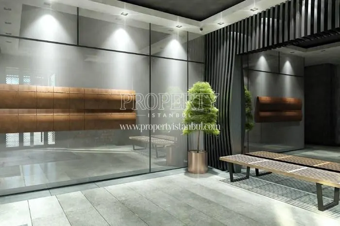 The lobby of the MaaNaa 19 Fenerbahce building