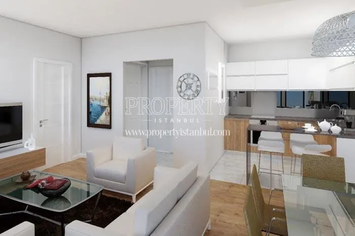 One of the living rooms in MaaNaa 49 Etiler