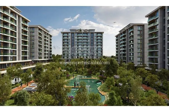 Huge landscape area of the Mabeyn Marmara compound