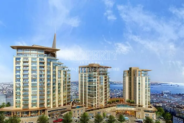 The sea view from Macka Residences