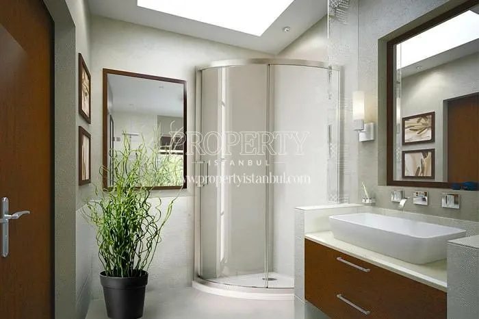 One of the bathrooms in Mahal Istanbul
