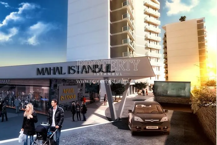The shopping center in Mahal Istanbul