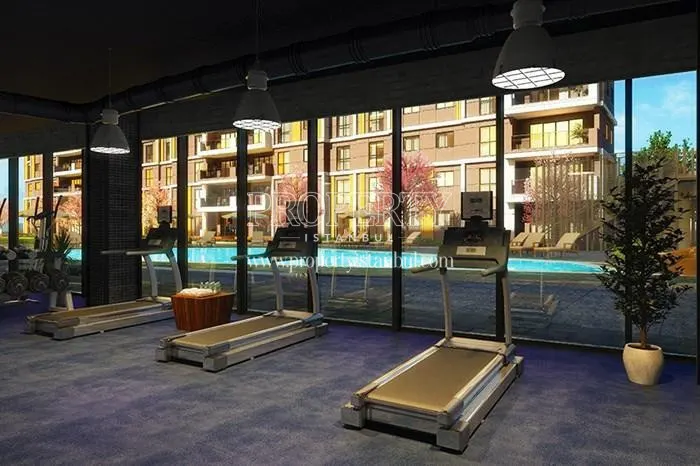 Gym in the Major Kurtkoy compound