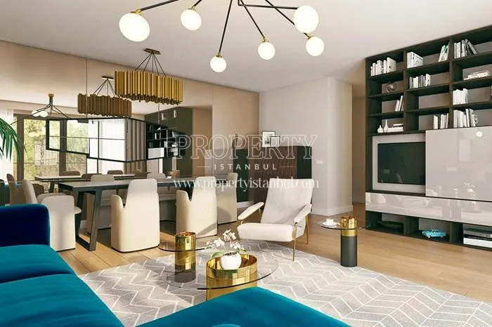 One of the living rooms in Major Kurtkoy