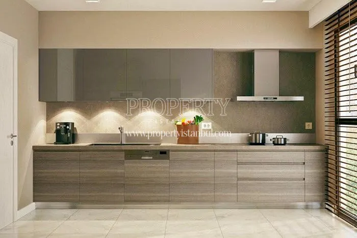 The kitchen in Major Kurtkoy