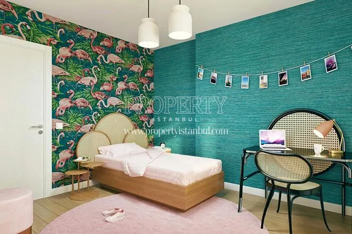 One of the bedrooms in Major Kurtkoy