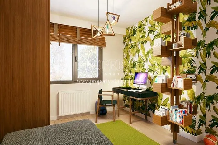 The study room in Major Kurtkoy