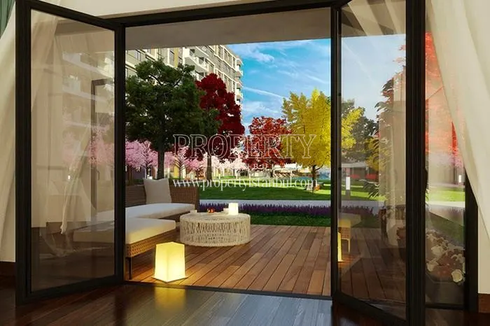 One of the ground floor apartments in Major Kurtkoy