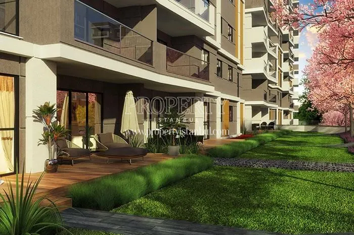 Verdant garden in Major Kurtkoy
