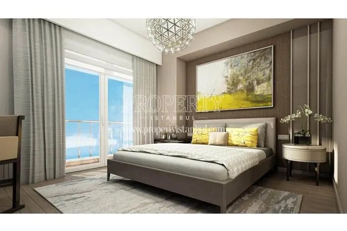 One of the master bedrooms in Makyol Santral