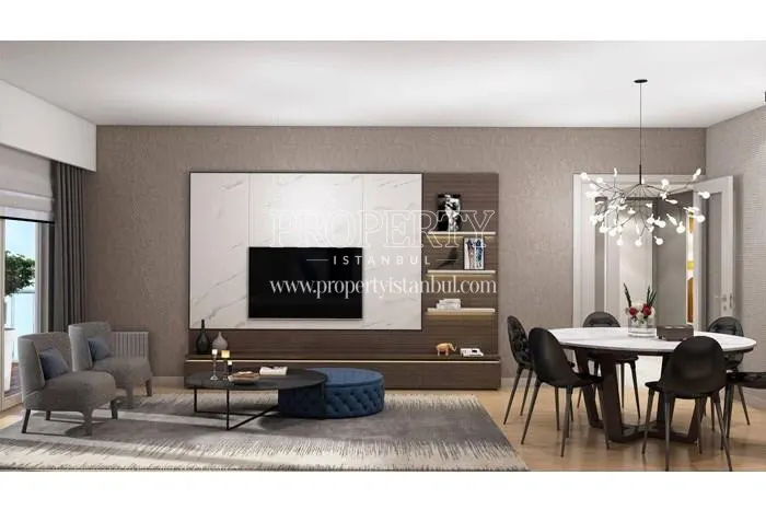 One of the living rooms in Makyol Santral
