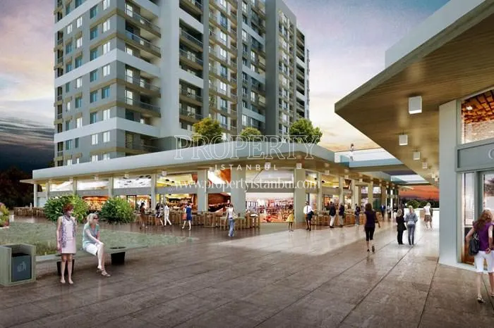 The shopping center of Makyol Yasam Beylikduzu