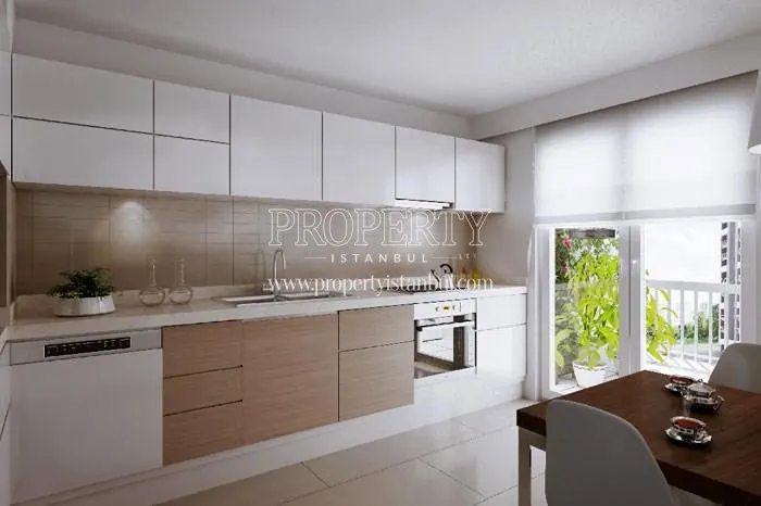 One of the kitchens in Makyol Yasam Beylikduzu