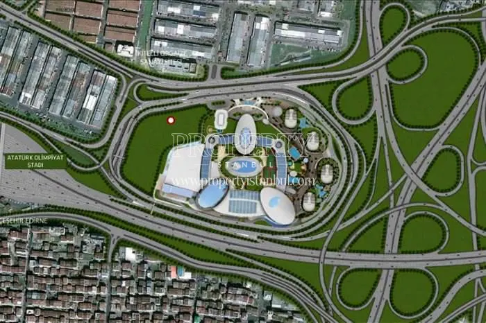 The layout plan of Mall of Istanbul